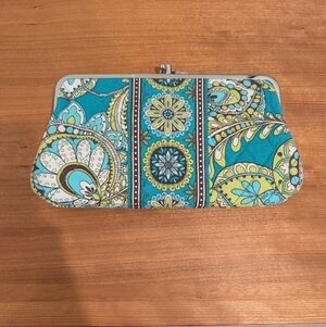 Vera Bradley Peacock Clutch Wallet